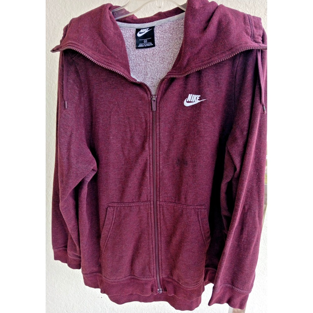 Nike Women's Sportswear Funnel Neck Hoodie 895209-609 Size XL